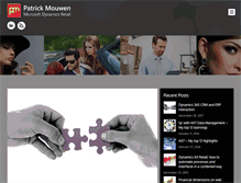 Tablet Screenshot of patrickmouwen.com